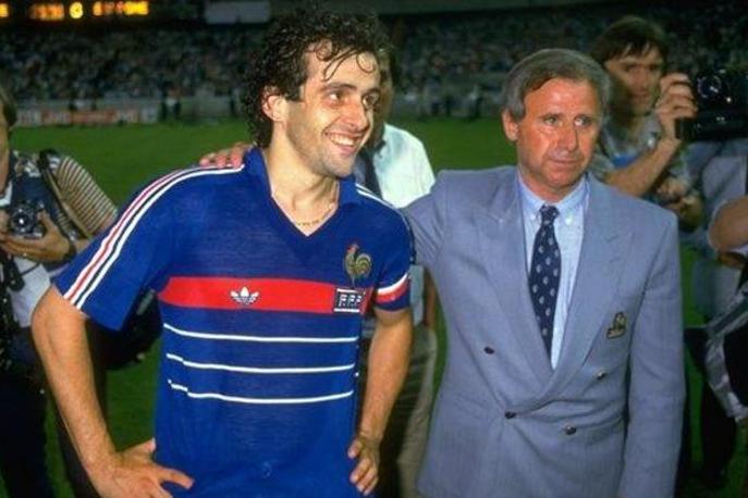 Michel Platini | Francoska soimenjaka, velika junaka galskih petelinov na EP 1984. Michel Platini in takratni francoski selektor Michel Hidalgo. | Foto Getty Images