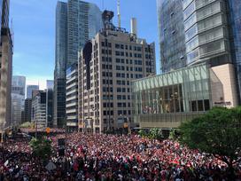 Slavje NBA naslova Toronto Raptors