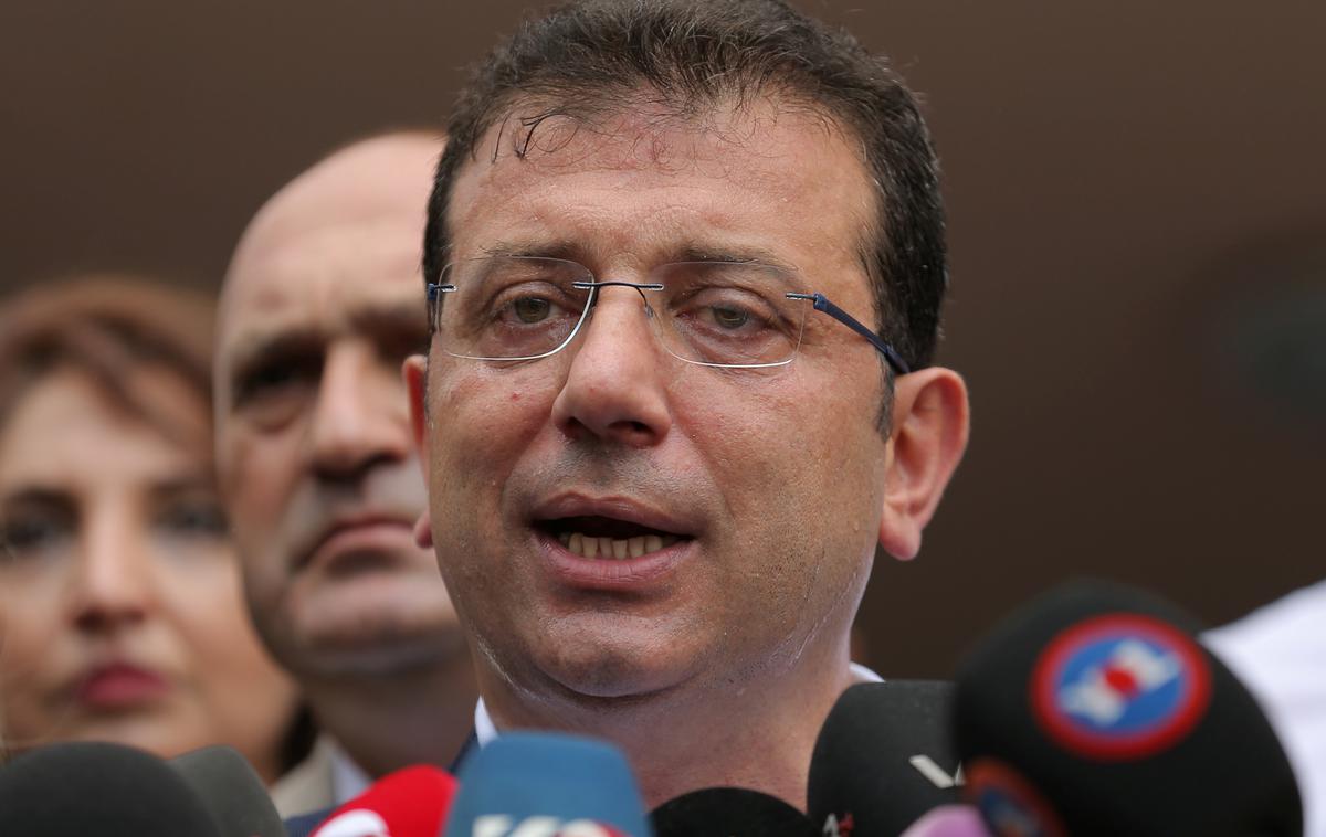 Ekrem Imamoglu | Novi župan Istanbula je Ekrem Imamoglu, ki je v ponovljenih županskih volitvah premagal kandidata Erdoganove stranke AKP. | Foto Reuters