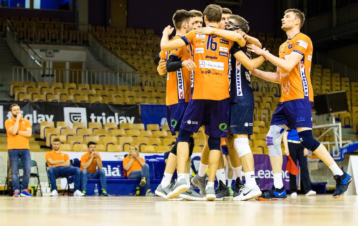 ACH Volley Calcit Volley | ACH-jevci so v Avstriji do zmage prišli šele po petih nizih. | Foto Matic Klanšek Velej/Sportida