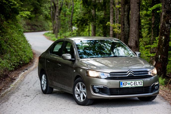 Citroën C-elysée BVM 100 shine - test | Foto Vid Ponikvar