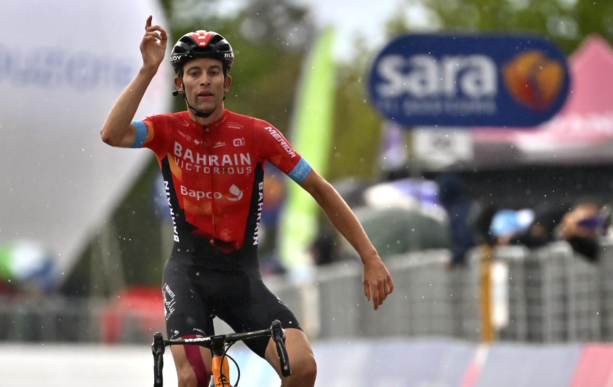 Gino Mader | Gino Mader je zmagovalec 6. etape Gira, do katere mu je izdatno pomagal Slovenec Matej Mohorič. | Foto Guliverimage