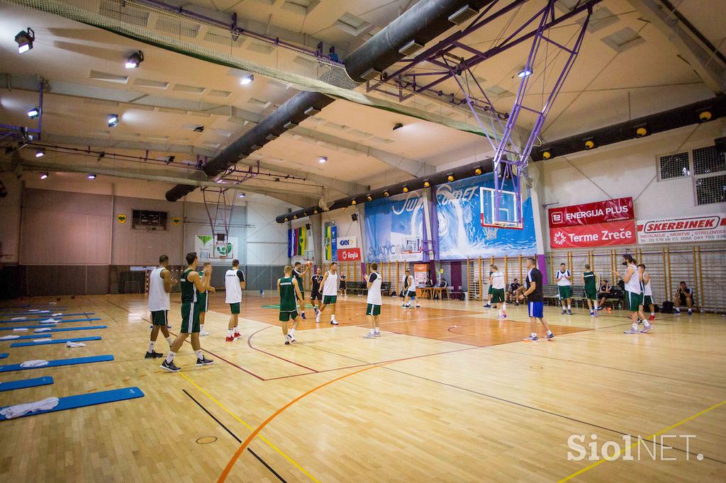 trening slovenska košarkarska reprezentanca Zreče