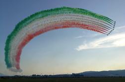 Celo slavni Italijani pridejo: ta letala bodo danes nad Slovenijo