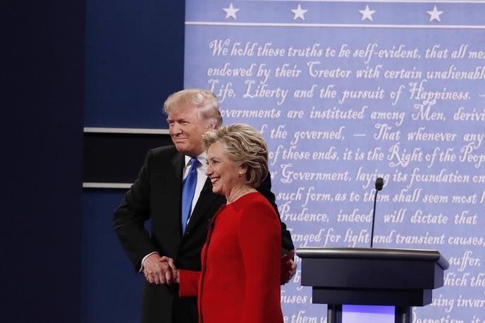 Trump Clinton vroče | Foto Reuters