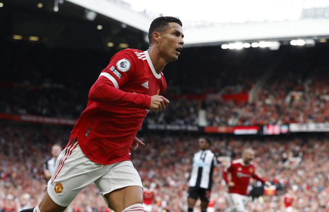 Manchester United je s pomočjo Cristiana Ronalda visoko odpravil Newcastle. | Foto: Reuters