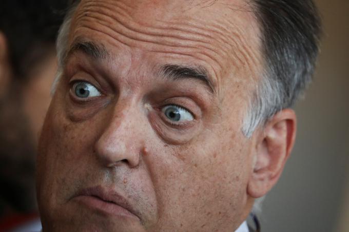 Javier Tebas je pretekli teden dejal, da upa, da se bo sezona nadaljevala 12. junija. | Foto: Reuters