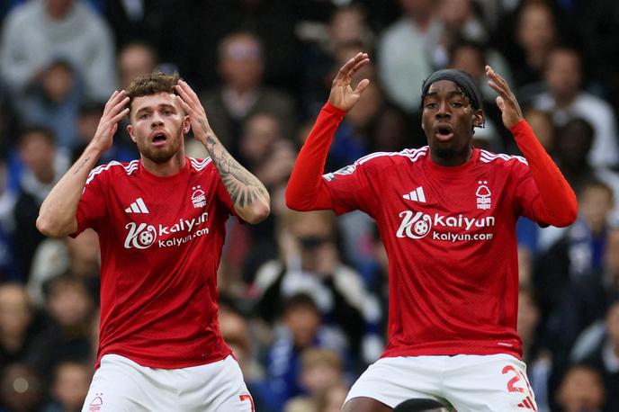 Nottingham Forest  Neco Williams Anthony Elanga | Foto Reuters