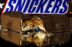 Mars v Sloveniji odpoklical čokolado Snickers