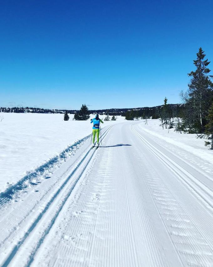 "Vsako leto poskušam izkoristiti pogoje. Ta čas tekem ni več, tako da je še toliko večji užitek teči." | Foto: osebni arhiv/Lana Kokl