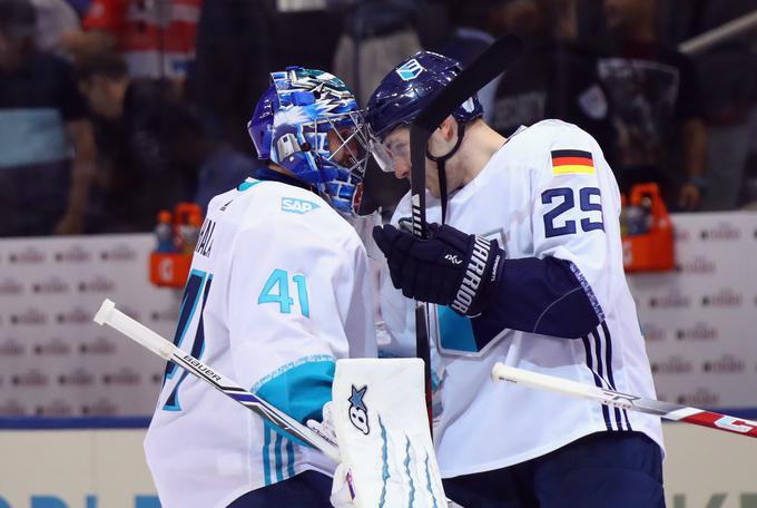 Nemški mladenič Leon Draisaitl je v podaljšku odločil zmagovalca. | Foto: Getty Images