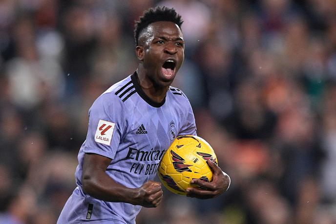 Vinicius Junior | Vinicius Junior je rešil točko Realu na gostovanju v Valencii. | Foto Guliverimage