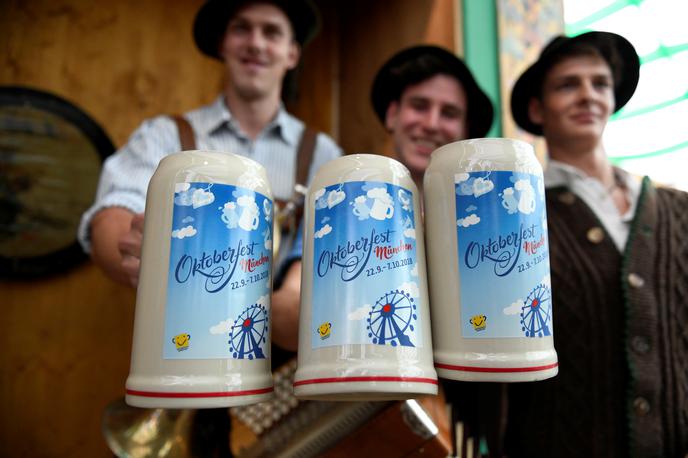 Oktoberfest 2018 | Tako bo videti uradni vrček letošnjega Oktoberfesta. | Foto Reuters