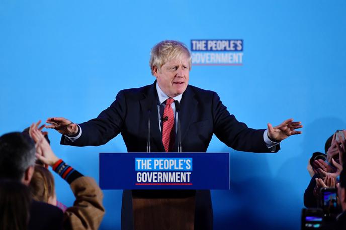 Boris Johnson | Boris Johnson bo predlog zakona, s katerim bi uzakonili izstopni sporazum, v parlament po napovedih vložil v petek. | Foto Reuters