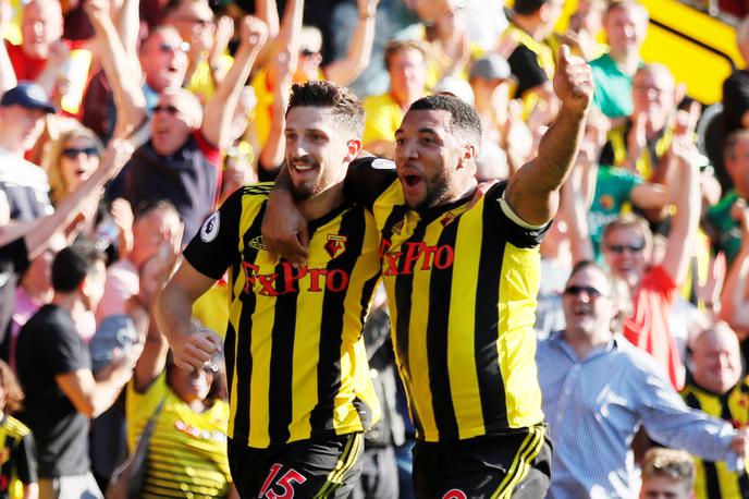 Watford | Watford ohranja stik z Liverpoolom in Chelseajem. | Foto Reuters