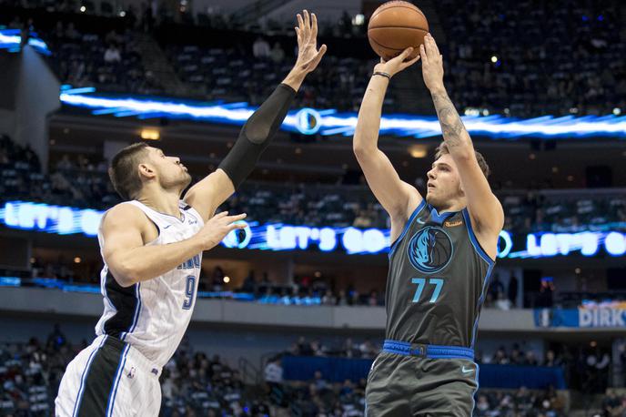 Nikola Vučević, Luka Dončić | Nikola Vučević in Luka Dončić sta najboljša strelca z območja nekdanje Jugoslavije v ligi NBA ta hip. | Foto Reuters