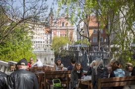 Odprtje gostinskih teras v Ljubljani