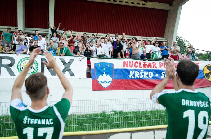 Krško računa na bučno podporo domačega občinstva. | Foto: 