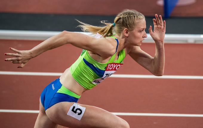 Agata Zupin je za normo (53,90) za evropsko prvenstvo v dvorani, ki bo v začetku marca v Glasgowu, zaostala dobre pol sekunde. | Foto: Sportida