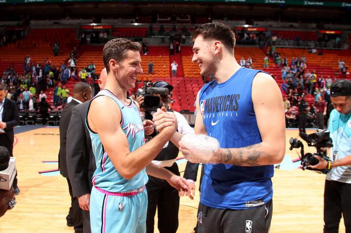 Luka Dončić Goran Dragić TWITTER | Goran Dragić in Luka Dončić sta morala sezono prekiniti 12. marca. | Foto Twitter