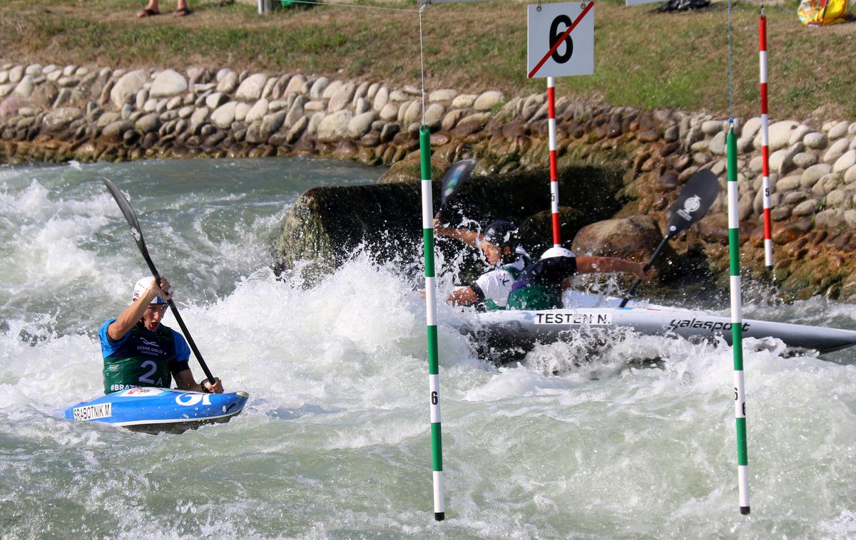 kajak 3xk1 | Zmago so si priborili Martin Srabotnik, Niko Testen in Vid Kuder Marušič. | Foto Nina Jelenc