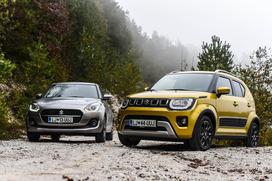 Suzuki swift in suzuki ignis 4x4