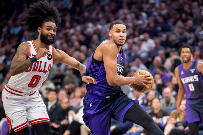 Coby White je proti Sacramentu prispeval kar 37 točk. | Foto: Reuters