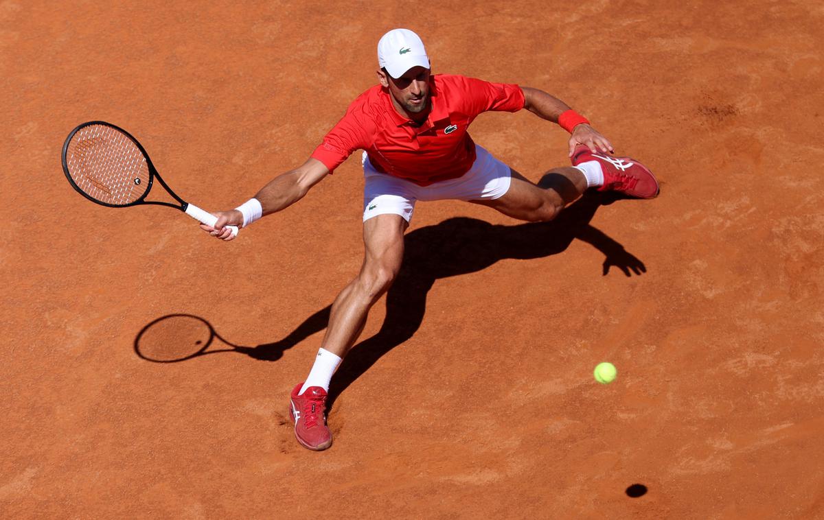 Novak Đoković | Novak Đoković je izpadel že v tretjem krogu mastersa v Rimu. | Foto Reuters