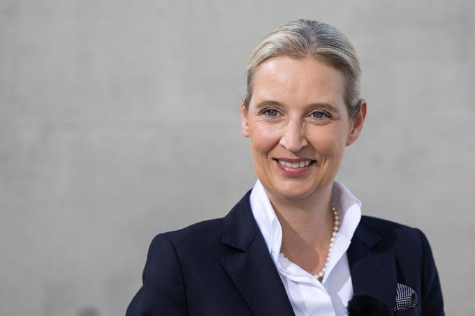 AfD s kanclersko kandidatko Alice Weidel je podvojila svojo podporo z zadnjih volitev. Zlasti se je AfD  dobro odrezala na vzhodu Nemčije, kjer je najmočnejša stranka. | Foto: Guliverimage