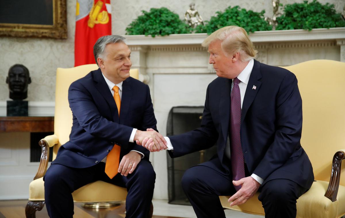 Viktor Orban Donald Trump | Foto Reuters