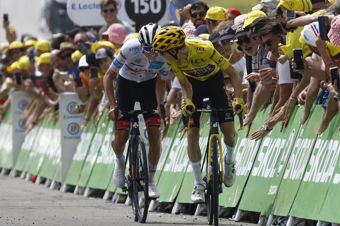 Tadej Pogačar & Jonas Vingegaard, TDF22 | Tadej Pogačar in Jonas Vingegaard bijeta epski boj za zmago na letošnjem Touru. | Foto Reuters