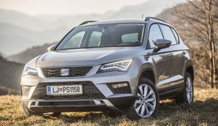 Seat ateca 1.0 TSI - prijetno presenetila s tremi valji vsaj 2 tisočaka cenjšimi od dizla