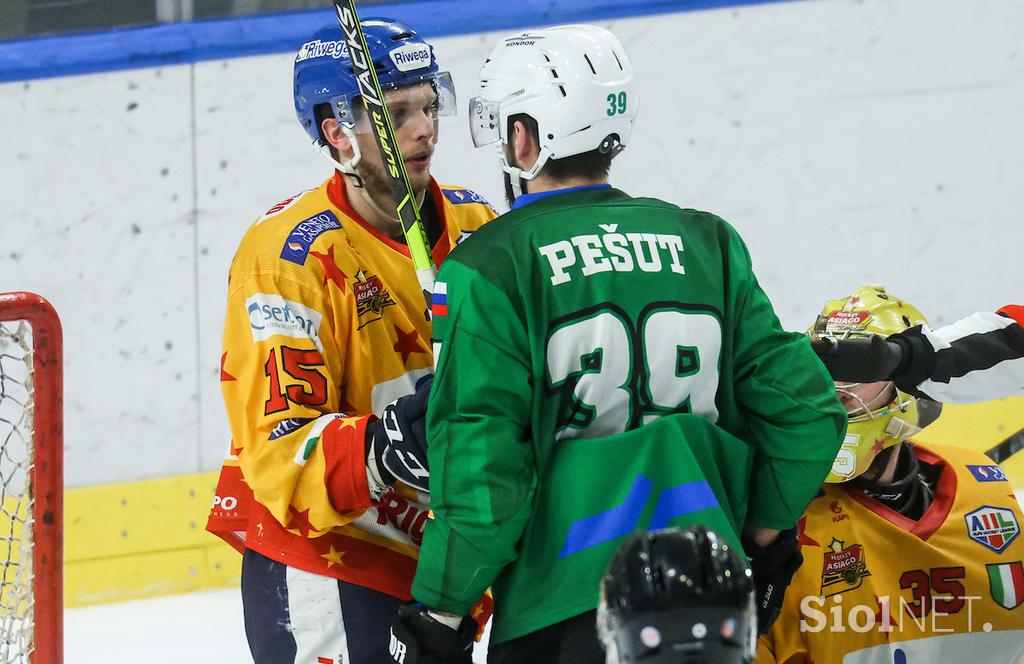 Alpska liga: Olimpija - Asiago (1-. tekma finala)