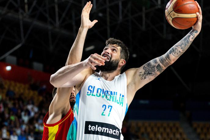 Pripravljalna tekma, Slovenija - Črna gora (Celje) Žiga Dimec | Žiga Dimec bo naslednjo sezono igral za japonsko ekipo Nishinomiya Storks. | Foto Matic Klanšek Velej/Sportida