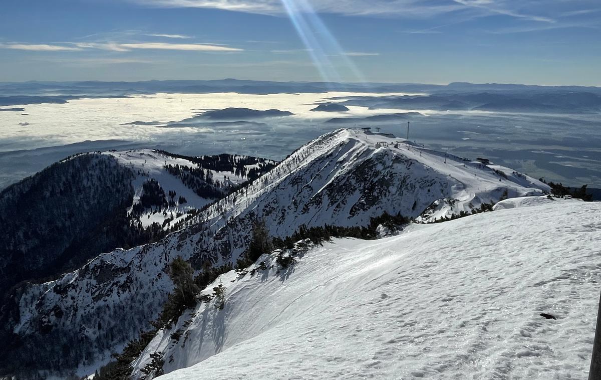 Krvavec smučišče | V sredo sta se na smučišču Krvavec zgodili dve nesreči. | Foto Gregor Pavšič