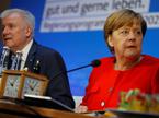 Horst Seehofer in Angela Merkel