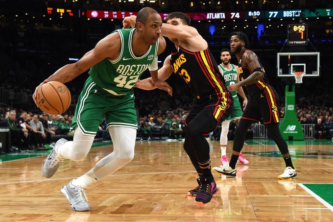 Danes 37-letni Al Horford je večji del kariere igral za Atlanto, ob koncu kariere skuša svoj prvi šampionski prstan osvojiti z Bostonom. | Foto: Reuters