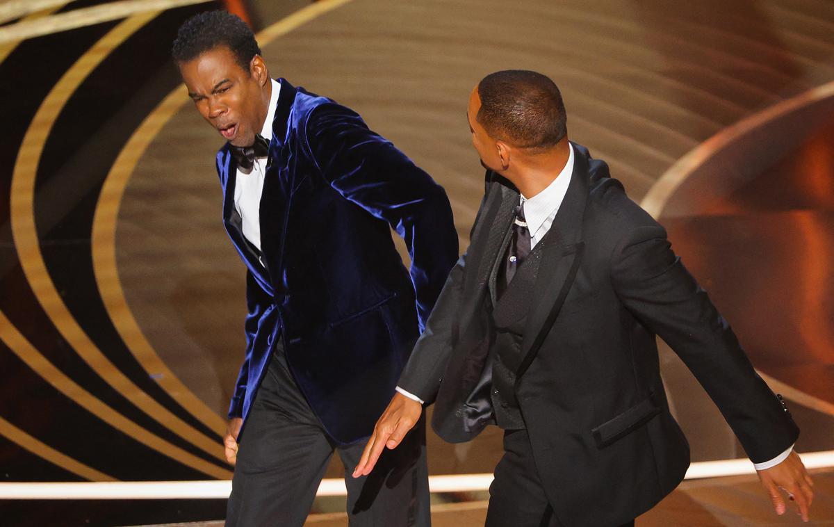 Will Smith Chris Rock Jada | Zaradi klofute, ki jo je Smith podelil Rocku, so mu prepovedali udeležbo na podelitvi oskarjev naslednjih deset let. | Foto Reuters