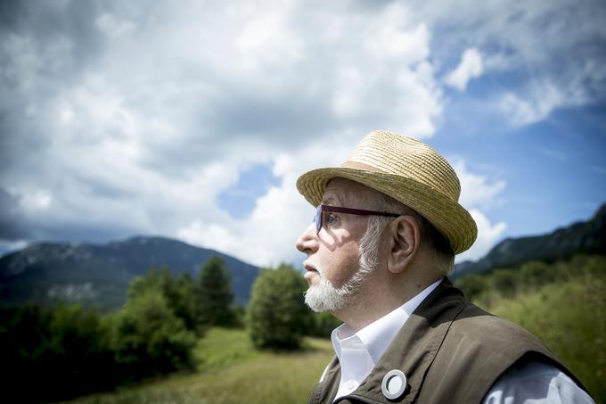 "Smo v krajih mojega otroštva, moj obraz spada sem, spada pa tudi v Evropo. Tudi moja rojstna vas Lokavec spada v Evropo." | Foto: Ana Kovač