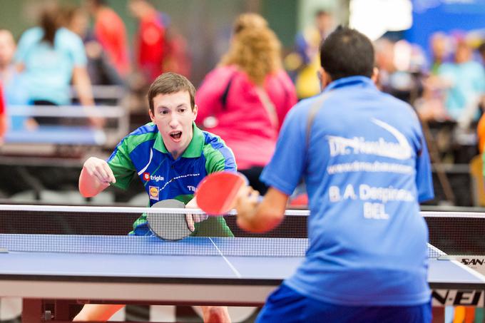 Mladi Luka Trtnik je s tekmovanjem žal že končal. | Foto: Urban Urbanc/Sportida