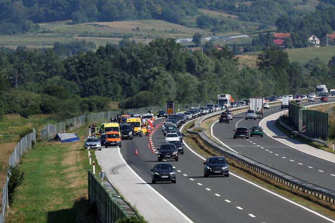 Hrvaška nesreča | Potniki na poljskem avtobusu so bili na poti v romarsko središče Međugorje. | Foto Reuters