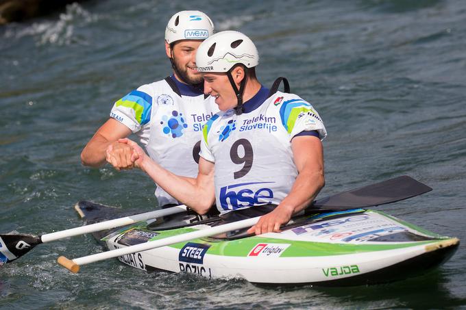 Luka Božič in Sašo Taljat | Foto: Sportida