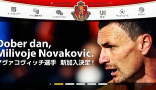 Milivoje Novaković v še tretji klub na Japonskem