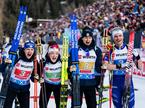 Biatlon, SP Lenzerheide, štafeta Francije