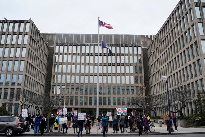 protesti, ZDA, proti Donald Trump, Elon Musk | Foto: Reuters