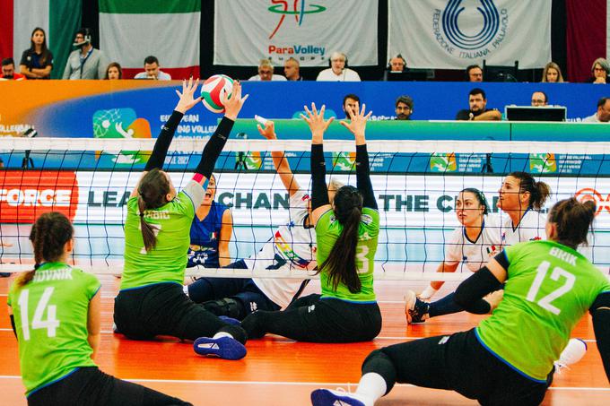 Slovenke v nedeljo zjutraj čakajo Iranke. | Foto: ParaVolley Europe