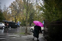 Popoldne bodo padavine zajele vso Slovenijo