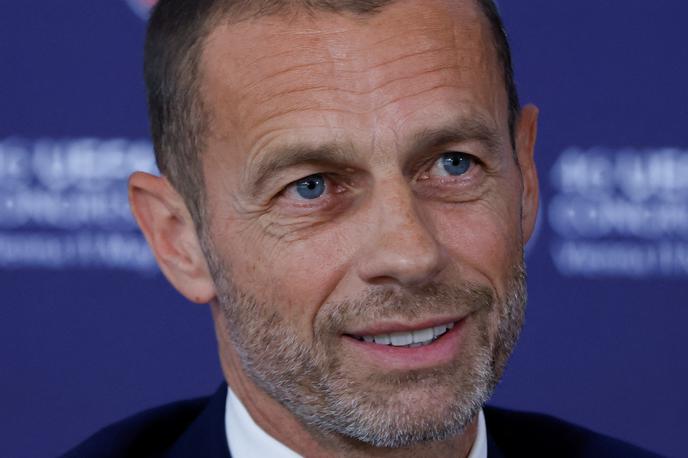 Aleksander Čeferin Uefa | Aleksander Čeferin bi pozdravil vrnitev mladih ruskih ekip na mednarodna tekmovanja. | Foto Reuters