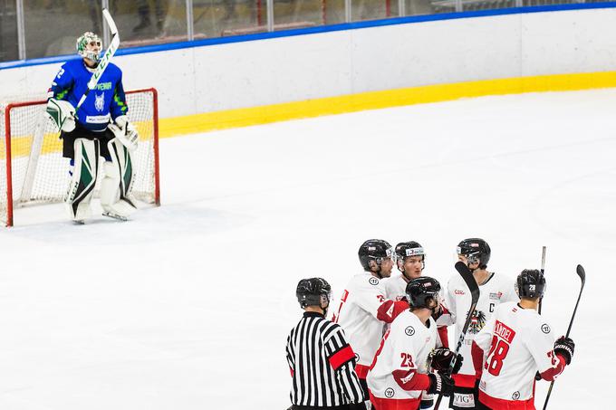 Prvega gola na tekmi so se veselili Avstrijci. | Foto: Grega Valančič/Sportida