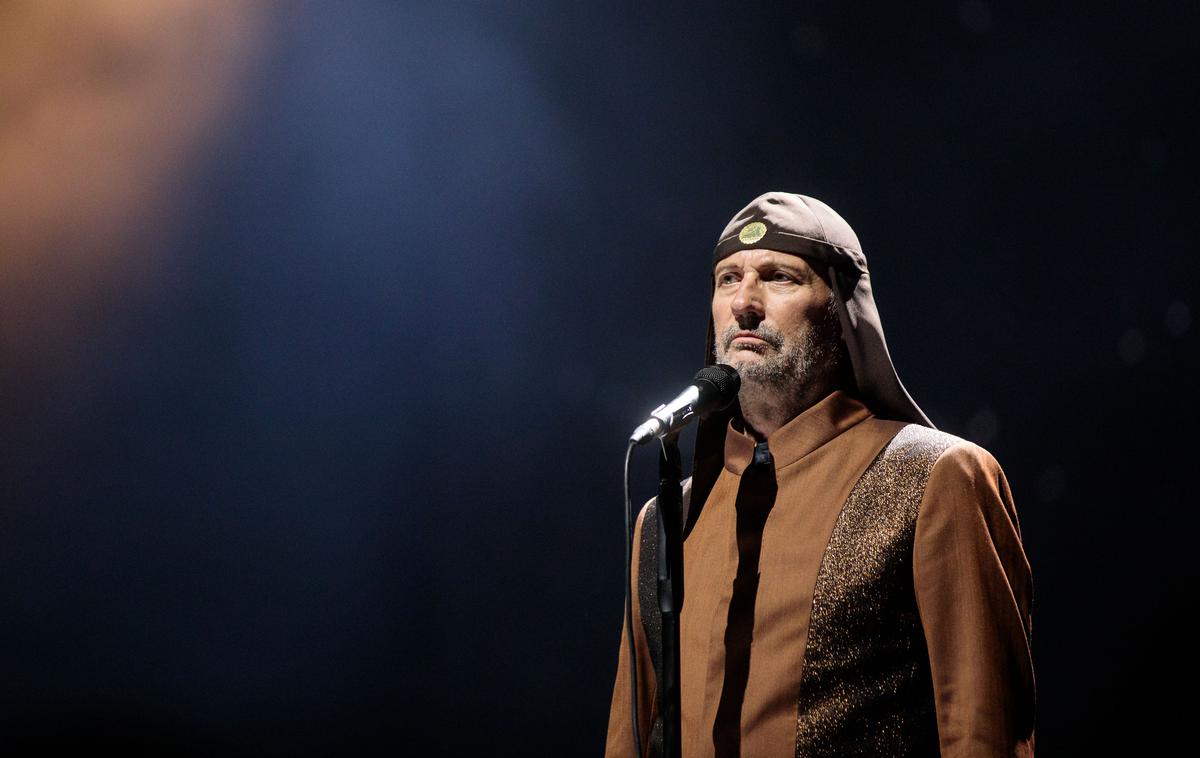 Laibach | Napovedan koncert skupine Laibach v Kijevu je na Facebooku predhodno povzročil veliko polemik zaradi stališč skupine glede vzrokov za vojno v Ukrajini. | Foto Mediaspeed